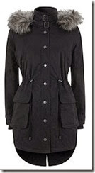 Mint Velvet Dark Grey Parka Mint Velvet Dark Grey Parka