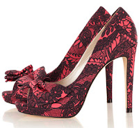 Karen Millen Lace Print Shoes Karen Millen Lace Print Shoes