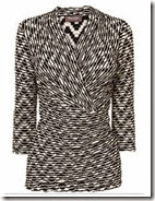 Phase Eight Jersey Wrap Front Top Phase Eight Jersey Wrap Front Top