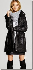 Mint Velvet Black Waxed Parka Mint Velvet Black Waxed Parka