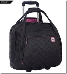 Delsey Underseat Rolling Tote with Smart Sleeve Delsey Underseat Rolling Tote with Smart Sleeve