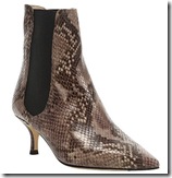 LK Bennett Snake Ankle Boots