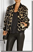 DKNY Leopard Print Faux Fur Bomber Jacket DKNY Leopard Print Faux Fur Bomber Jacket