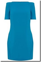 Warehouse Padded Shoulder Dress