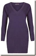 Pure Cashmere Rib Detail Tunic