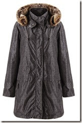 Jigsaw Herringbone Print Parka Jigsaw Herringbone Print Parka