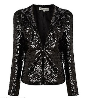 True Decadence Sequin Blazer