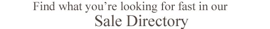 Sale Directory