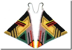 kabiri pyramid earrings