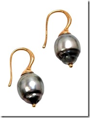 pearl john lewis drop earrings